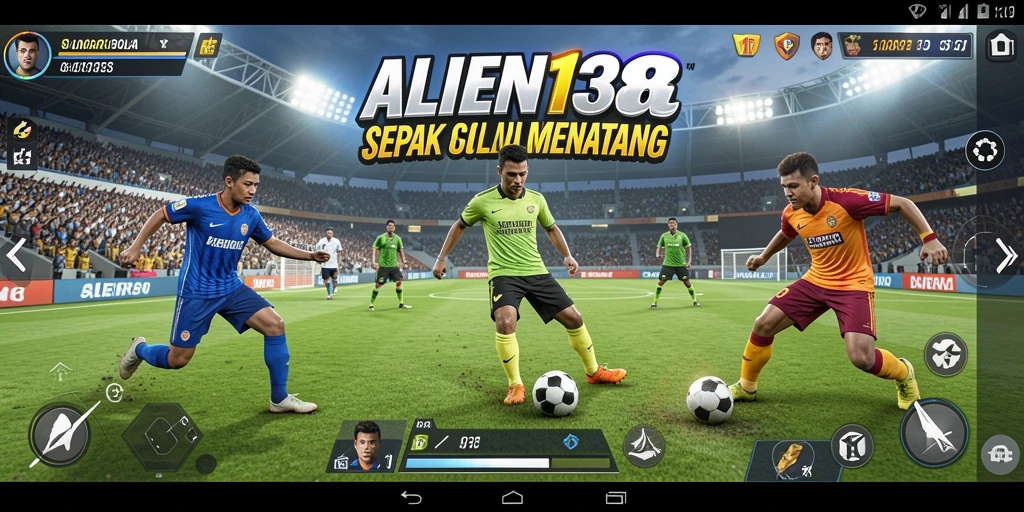 Tangkap momen seru dalam pertandingan sepak bola.