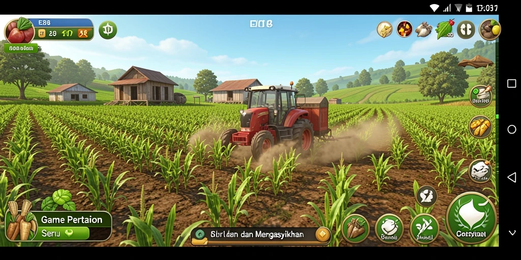 Gameplay E88 yang menarik dengan pertanian yang menawan.