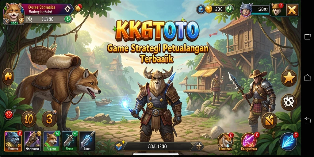 Tangkapan layar KPKTOTO menampilkan aksi pertempuran yang mendebarkan.