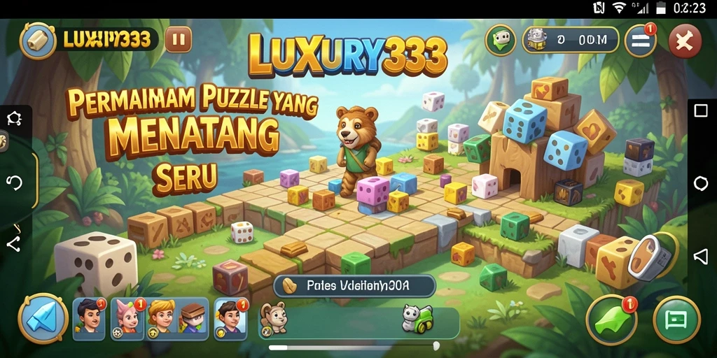 Tampilan gameplay LUXURY333 yang menarik dan menantang.