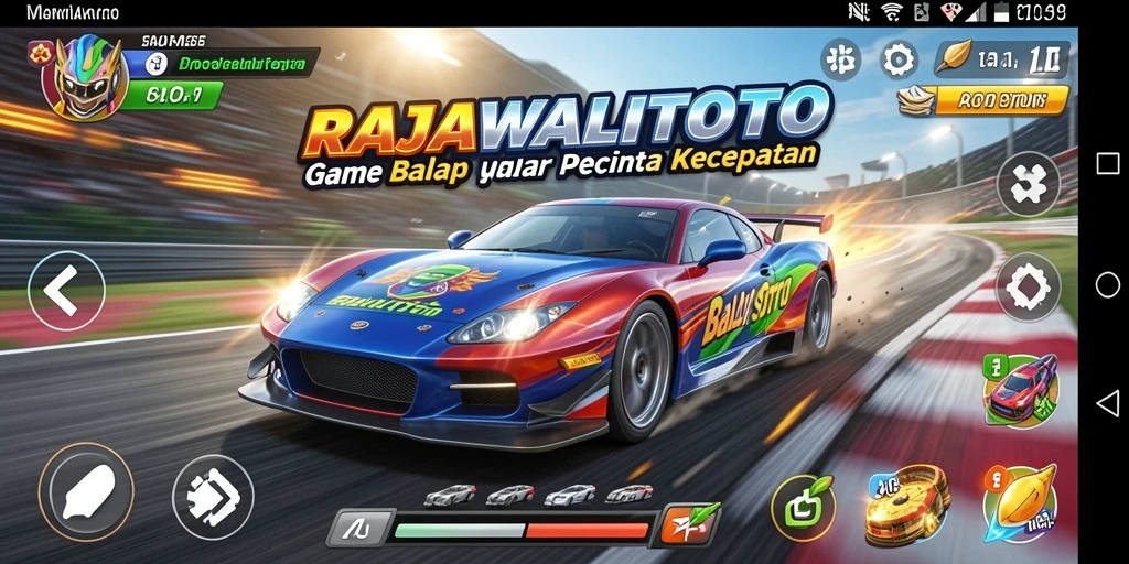 Gameplay balap yang mendebarkan di RAJAWALITOTO.