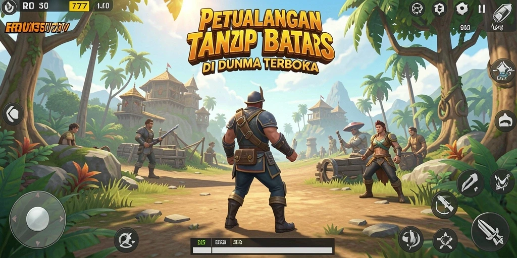 Gameplay seru di dunia terbuka RICIS77 dengan berbagai petualangan.
