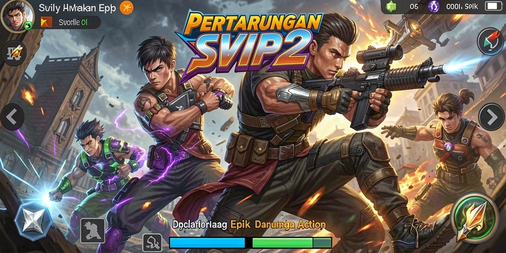Gameplay seru dan mendebarkan dalam SVIP2 yang menantang.
